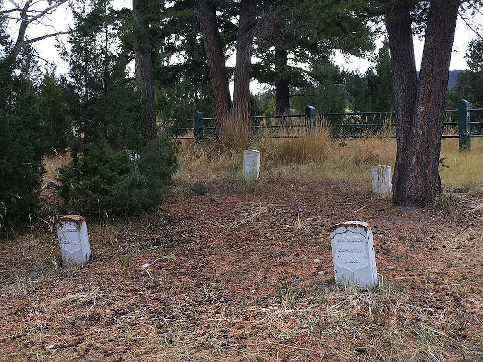 A Utah man searching for buried treasure in the Fort Yellowstone Cemetery has been indicted on charges related to damaging archaeological items/NPS file