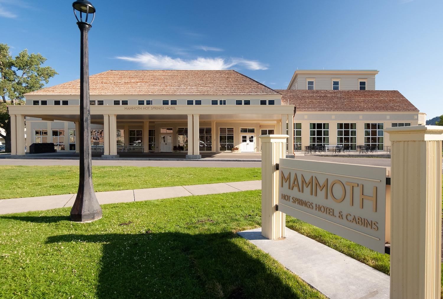 A four-year-long rehabilitation of the Mammoth Hotel in Yellowstone cost about $30 million, funded by the National Park Service/NPS file