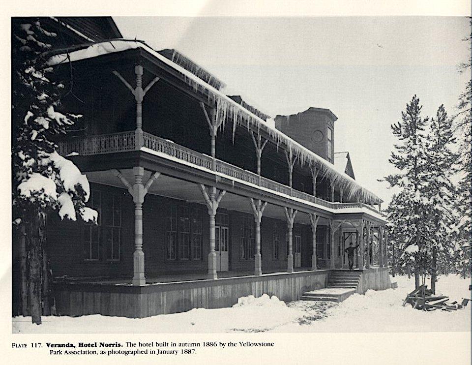 Norris Hotel, Yellowstone National Park, 1897/U.S. Public Domain