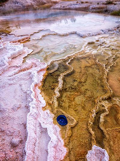 A hat at Mammoth Hot Springs, Yellowstone National Park / Rebecca Latson
