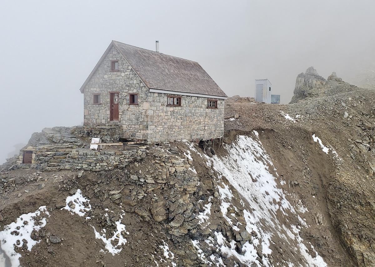 It's the end of an era for the Abbot Pass Hut.