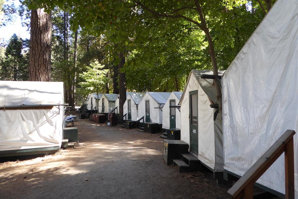 Tent cabins in Yosemite's Half Dome Village experienced the largest percentage price increase in the study's sample/David and Kay Scott