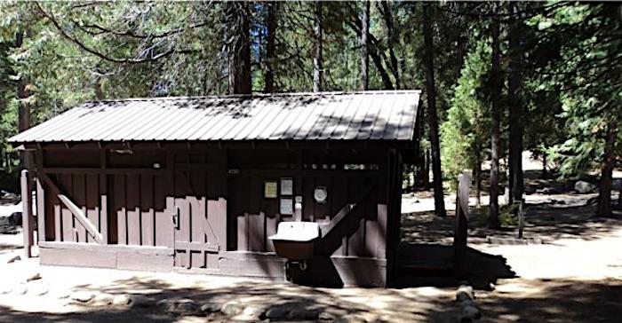 Campground restrooms at Wawona, Yosemite National Park/NPS