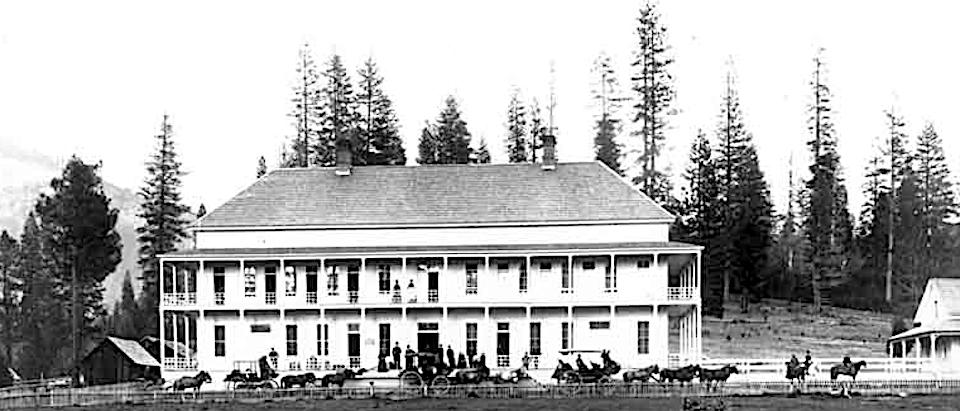 The Wawona Hotel, which dates to the late 19th century, will be closed this year for repairs/NPS files
