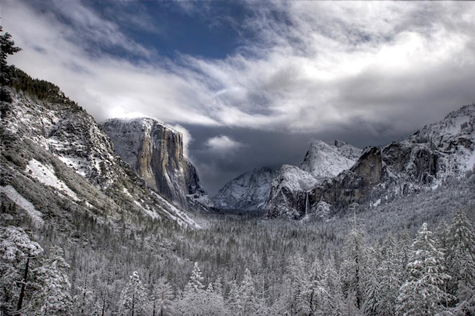 Yosemite in Winter from Tunnel View/NPS