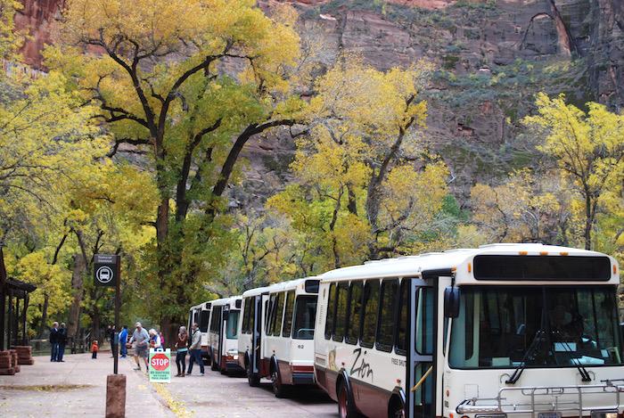 Zion Shuttle Buses/Kurt Repanshek