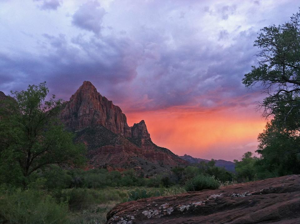 Two search-and-rescue missions were carried out in Zion National Park on Thursday/NPS file, Sarah Stio