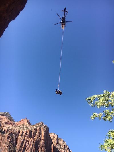 Short-haul operation at Zion National Park/NPS file