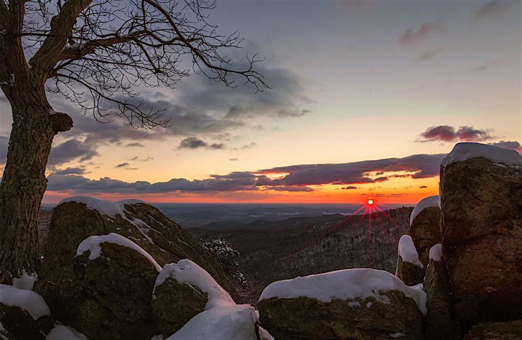 First light from Hazel Mountain Overlook in Shenandoah National Park/NPS